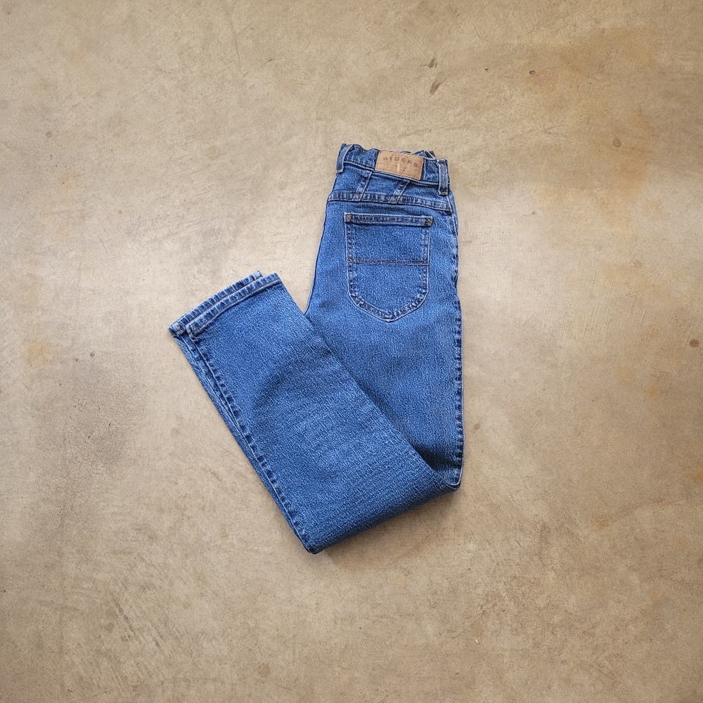 Vintage Lee Riders High Rise Blue Denim Mom Jeans